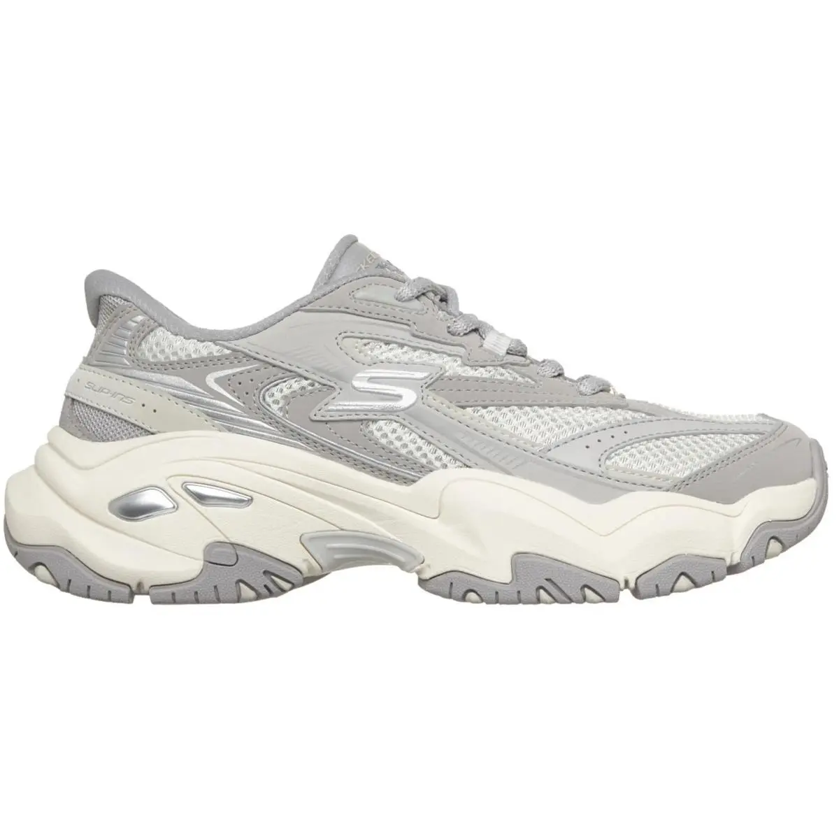 Skechers Women`s Slip-ins: D`lites 6.0 Sport Shoe Grey Select Size