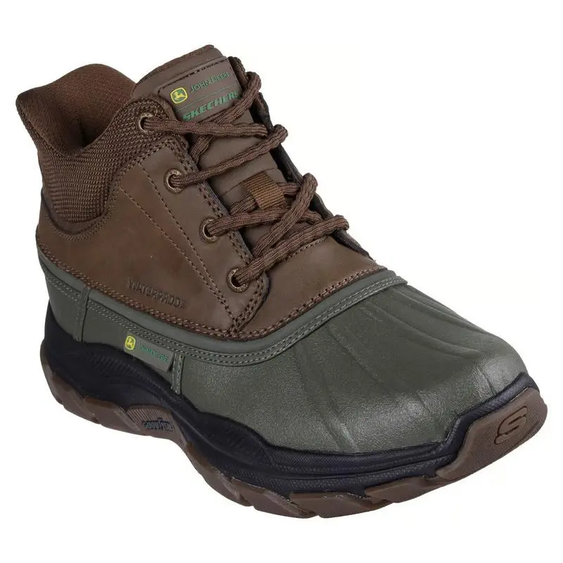 Skechers shoes - 256026 OLBR - OLBR - Olive / Brown 4