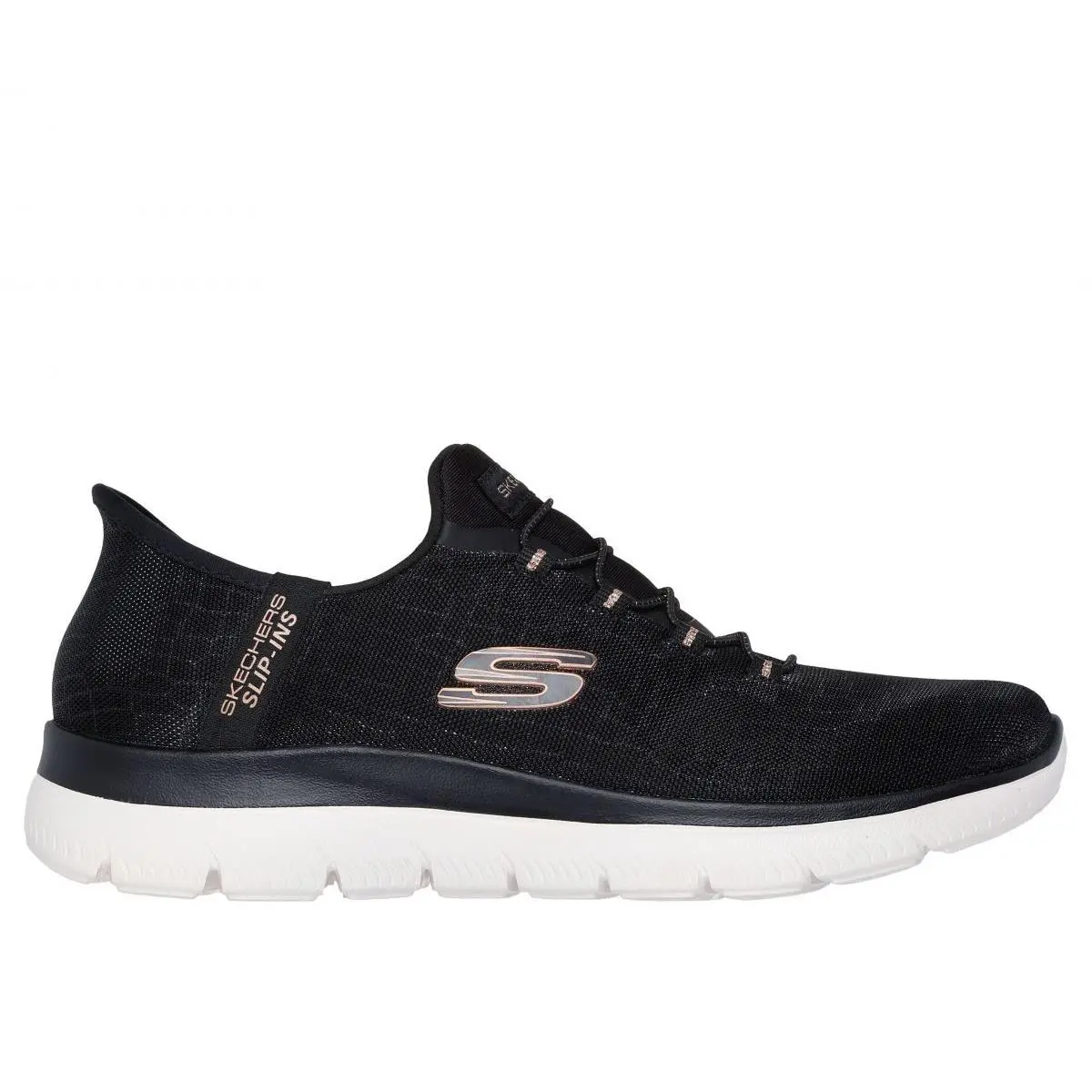 Skechers shoes - BLACK/ROSE GOLD 4