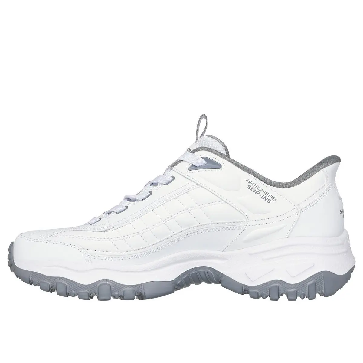 Skechers shoes - WHITE/GRAY 6