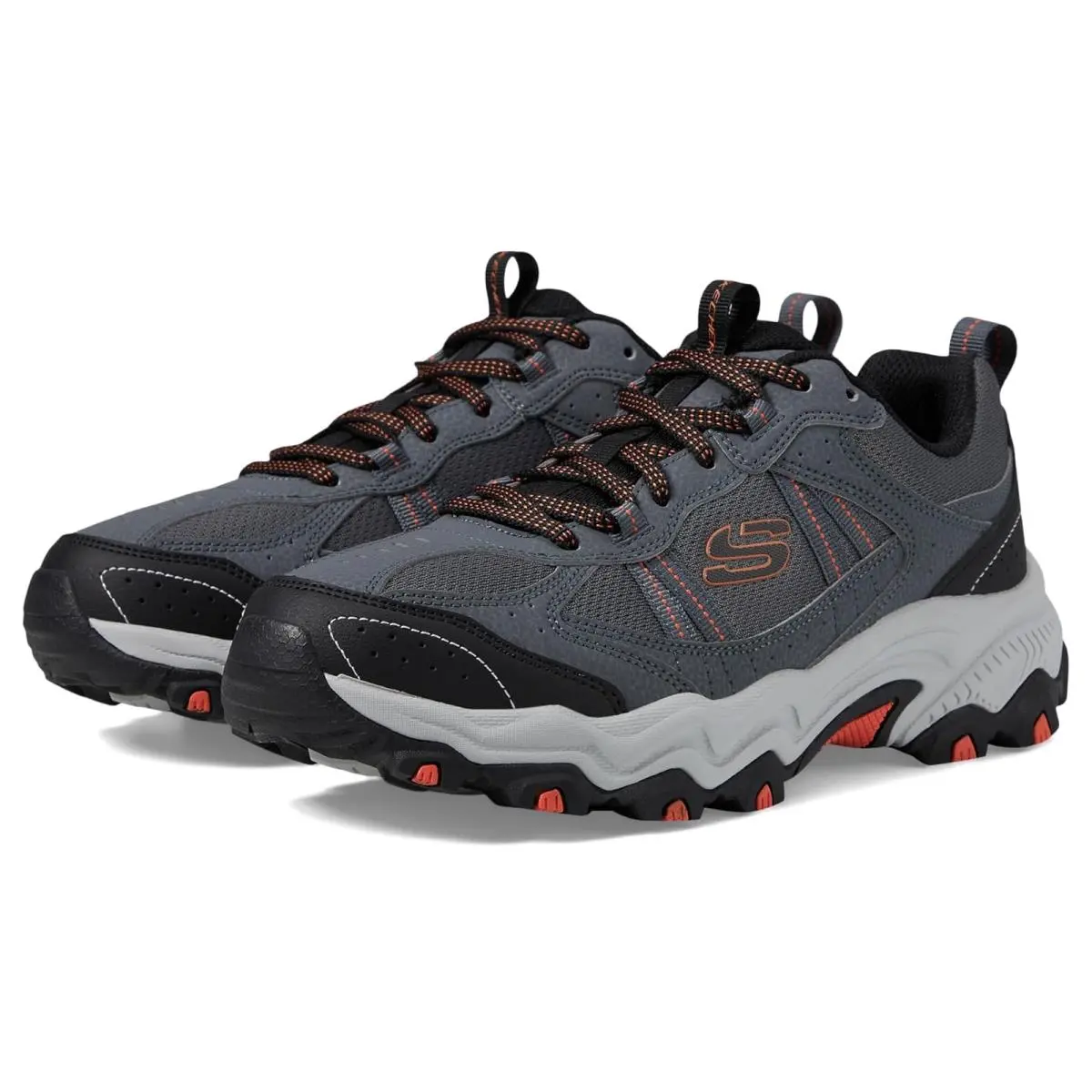 Man`s Sneakers Athletic Shoes Skechers Stamina AT Upper Stitch