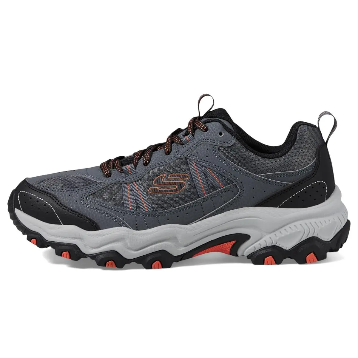 Skechers shoes - Charcoal/Orange 8