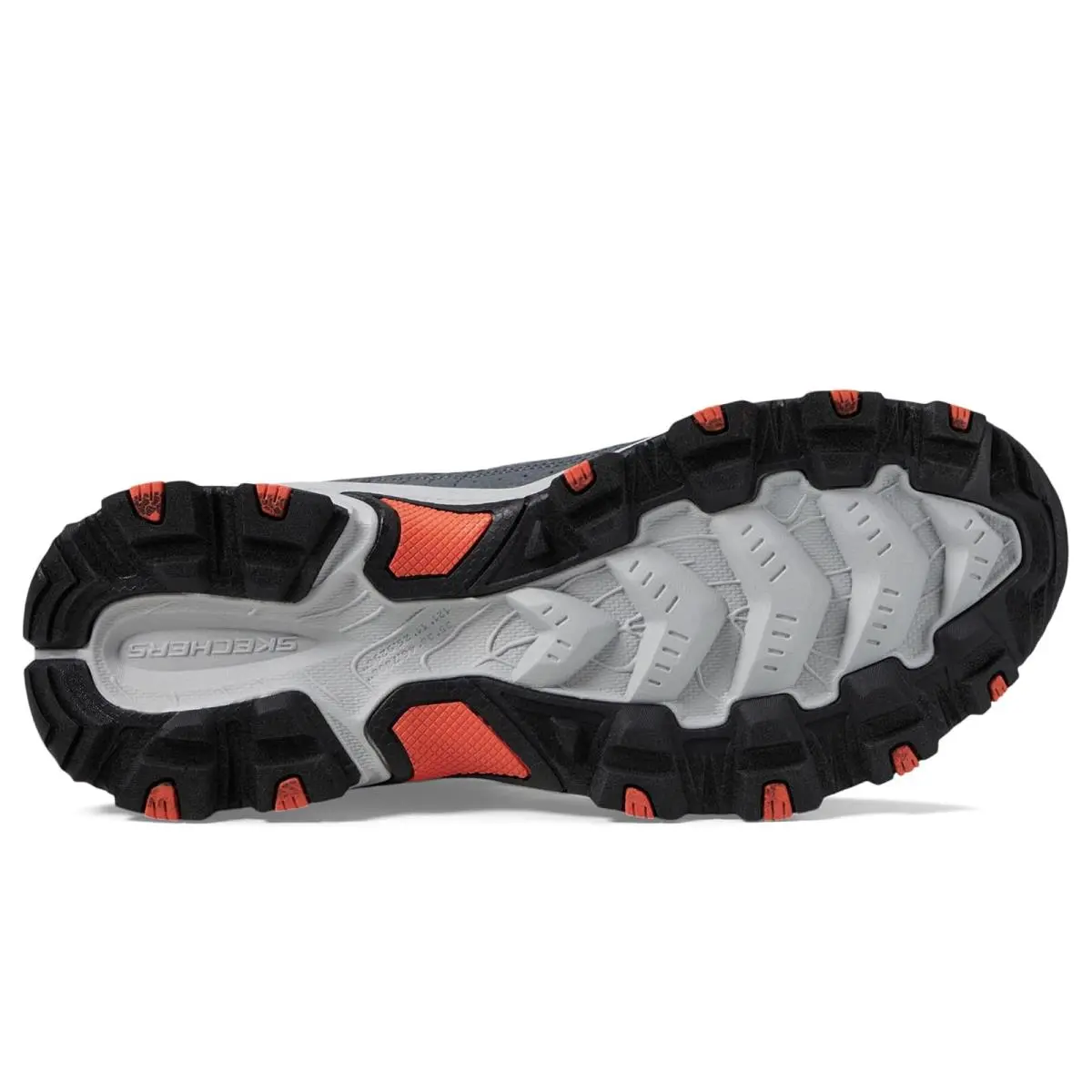 Skechers shoes - Charcoal/Orange 7