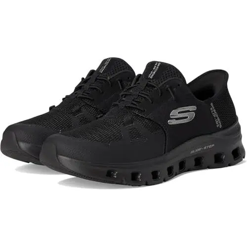 Skechers shoes - Slip-resistant Glide-step Pro Slip-ins Work Sneakers - 200337 - Black (UPC: 198376612740) 0