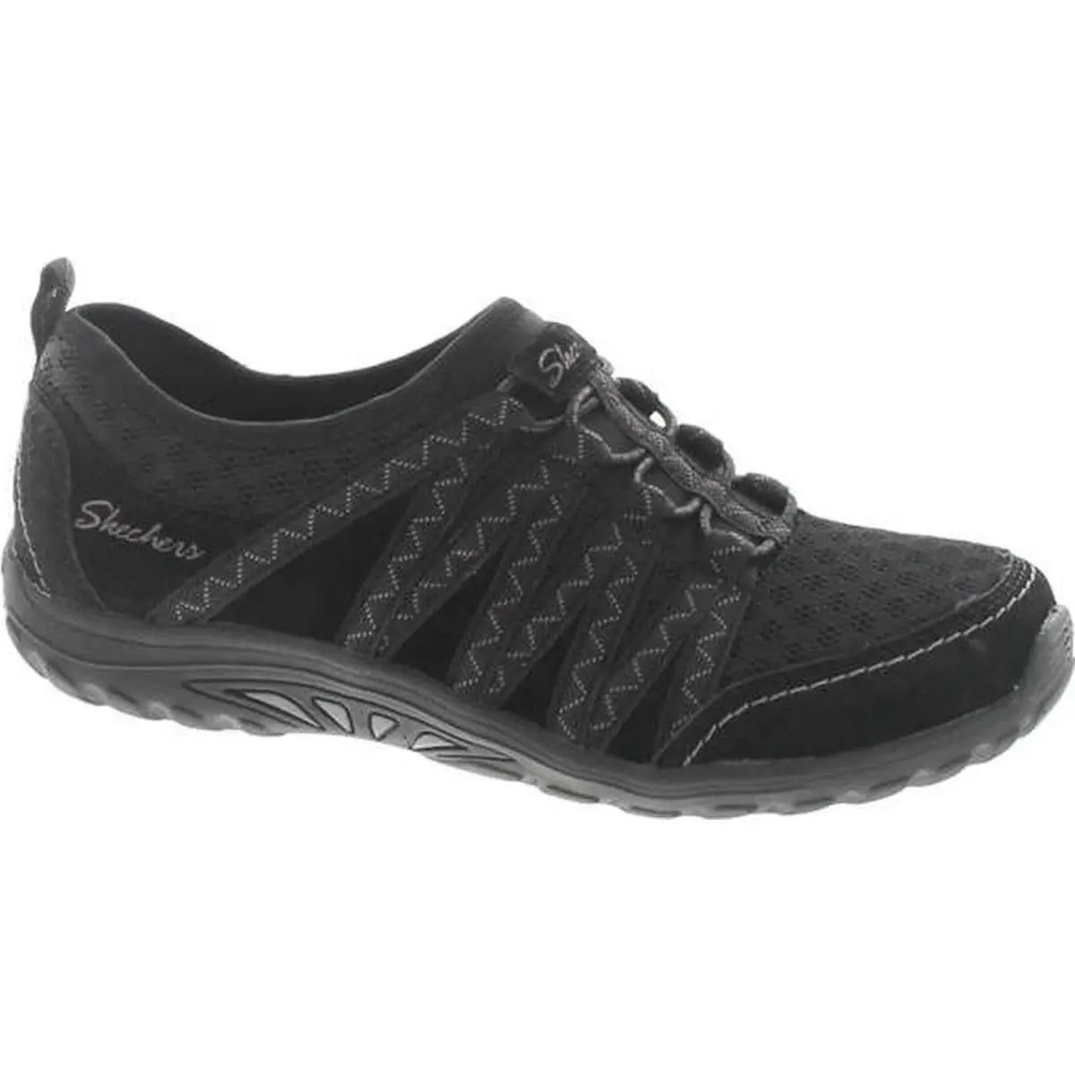 Skechers 49429 Women`s Reggae Fest Big Adventure Mesh Bungee Slip On