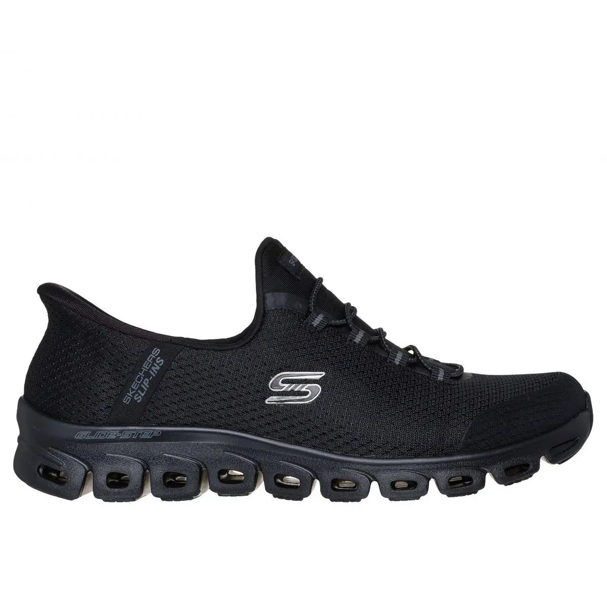 Skechers Sport Women`s Glide-step-pursuit Hands Free Slip-ins Sneaker Black
