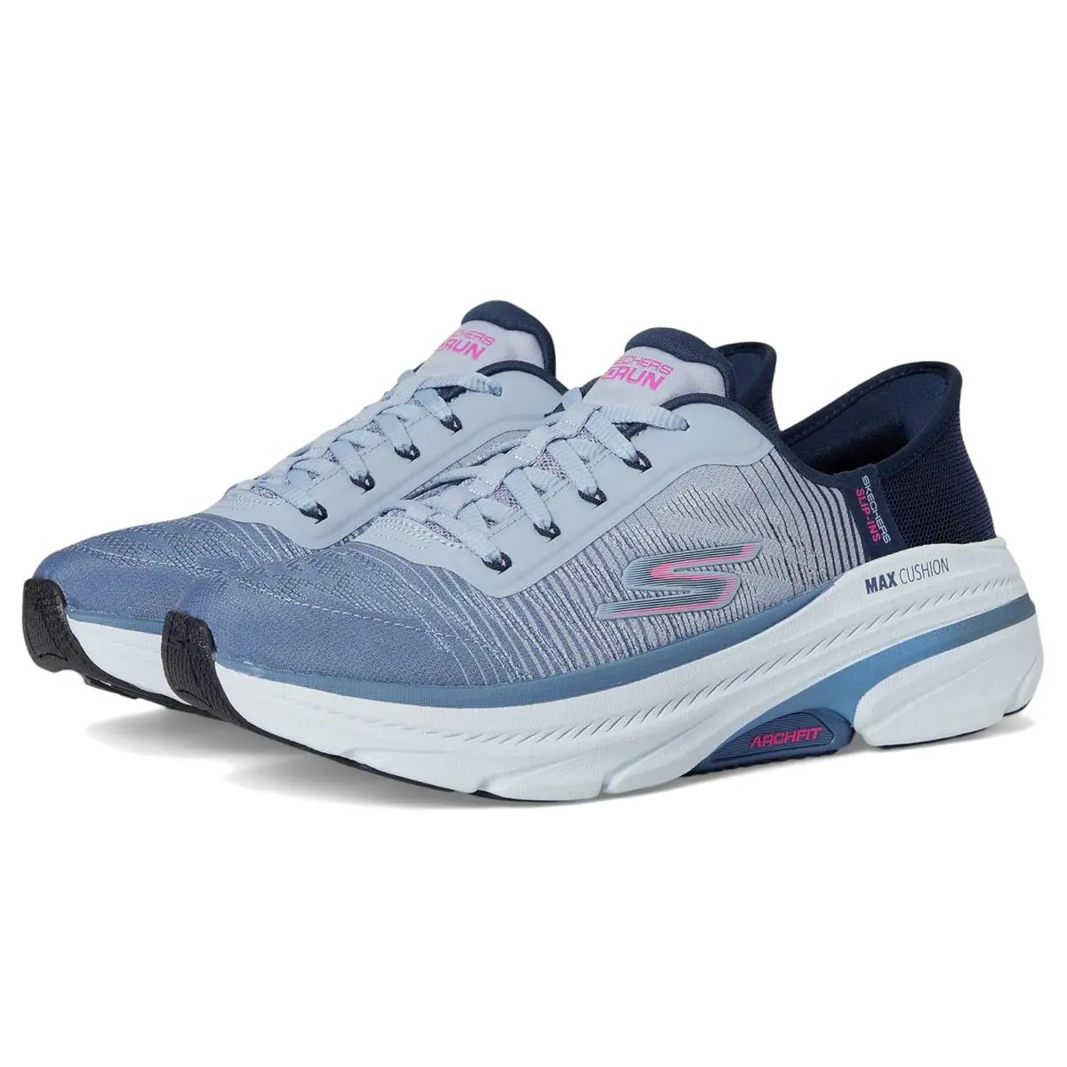 Skechers shoes - Gray/Coral 6