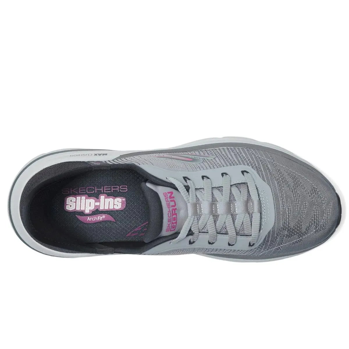 Skechers shoes - Gray/Coral 7