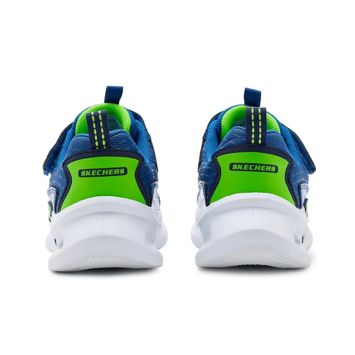 Skechers shoes - Blue/Lime 4