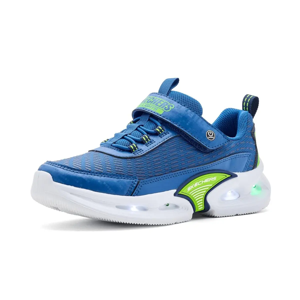 Skechers shoes - Blue/Lime 5