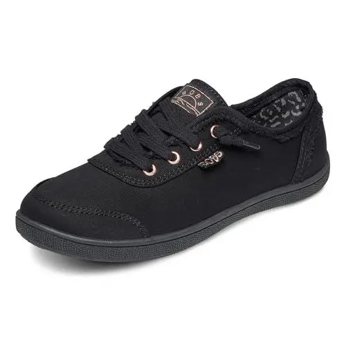 Skechers shoes - Bobs B Cute Sneaker - Memory Foam Flexible Outsole Lightweight - 33492-417-5 US - Navy (UPC: 193113978318) 2