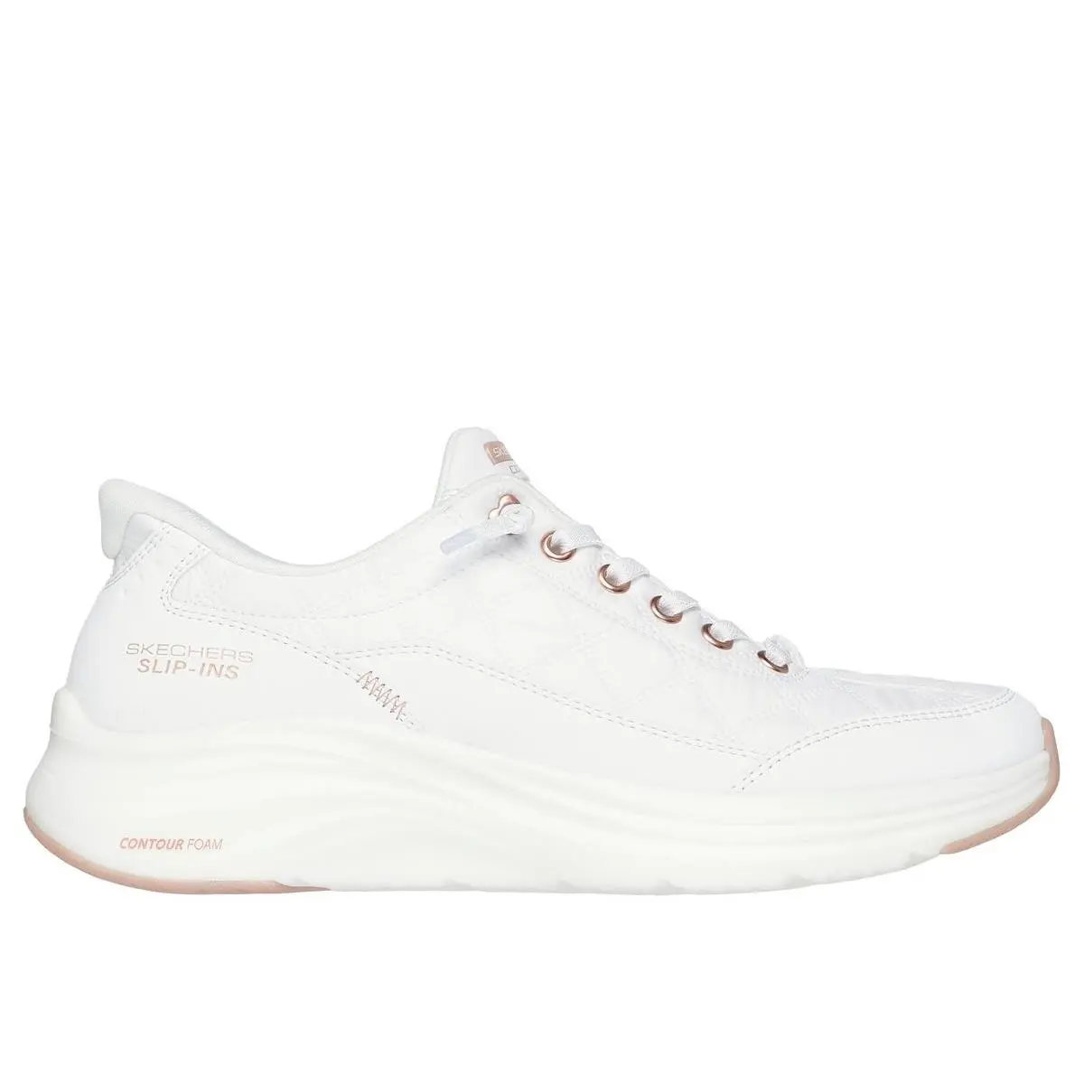 Skechers Women`s Slip-ins: Contour Foam - Cozy Fit Golden Hour Slip-in Sneaker W