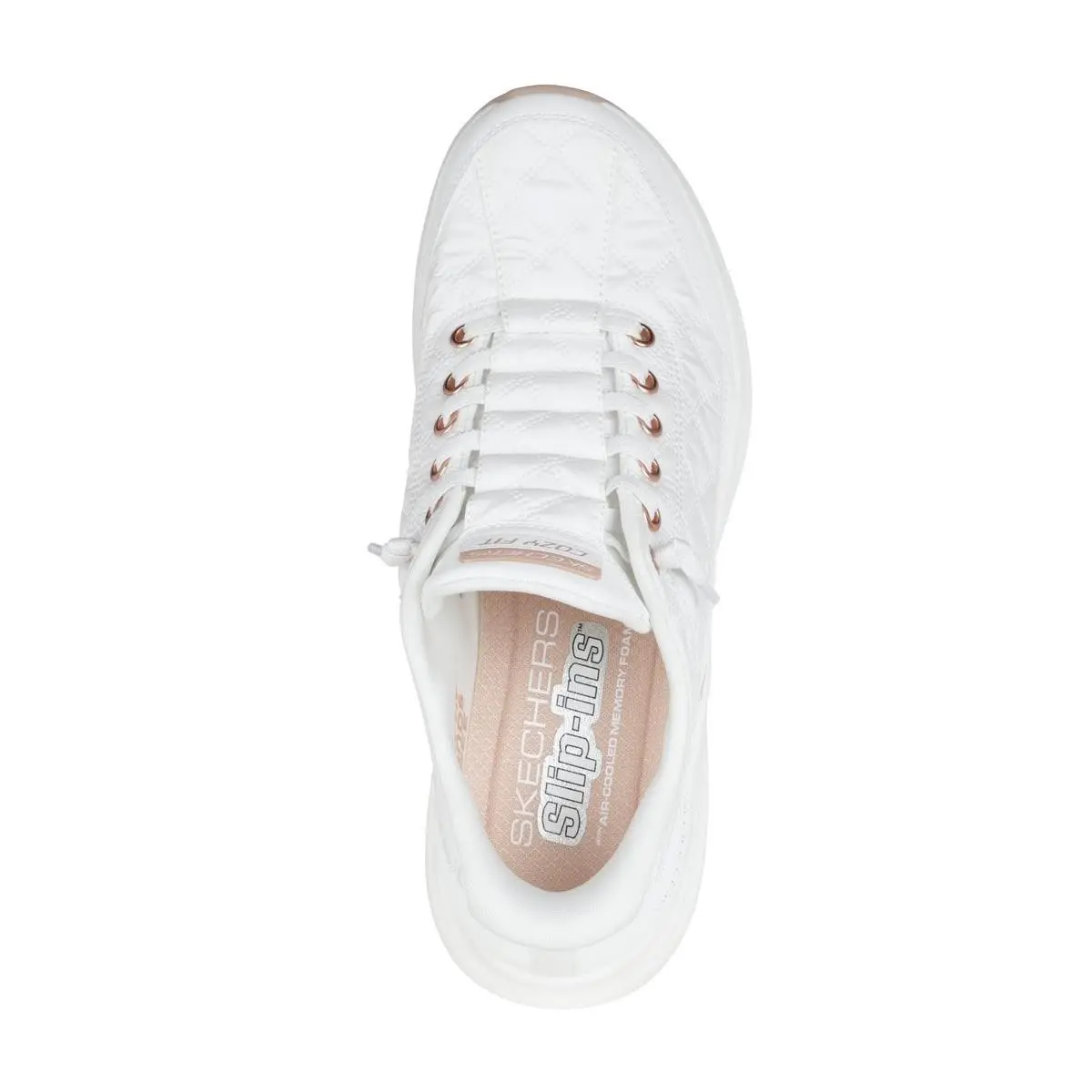 Skechers shoes - White/Rose Gold 0
