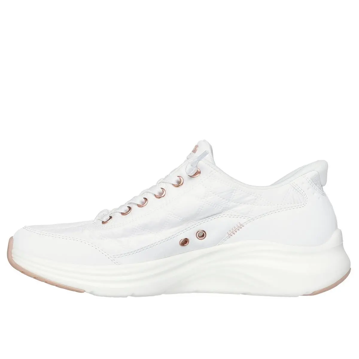 Skechers shoes - White/Rose Gold 3