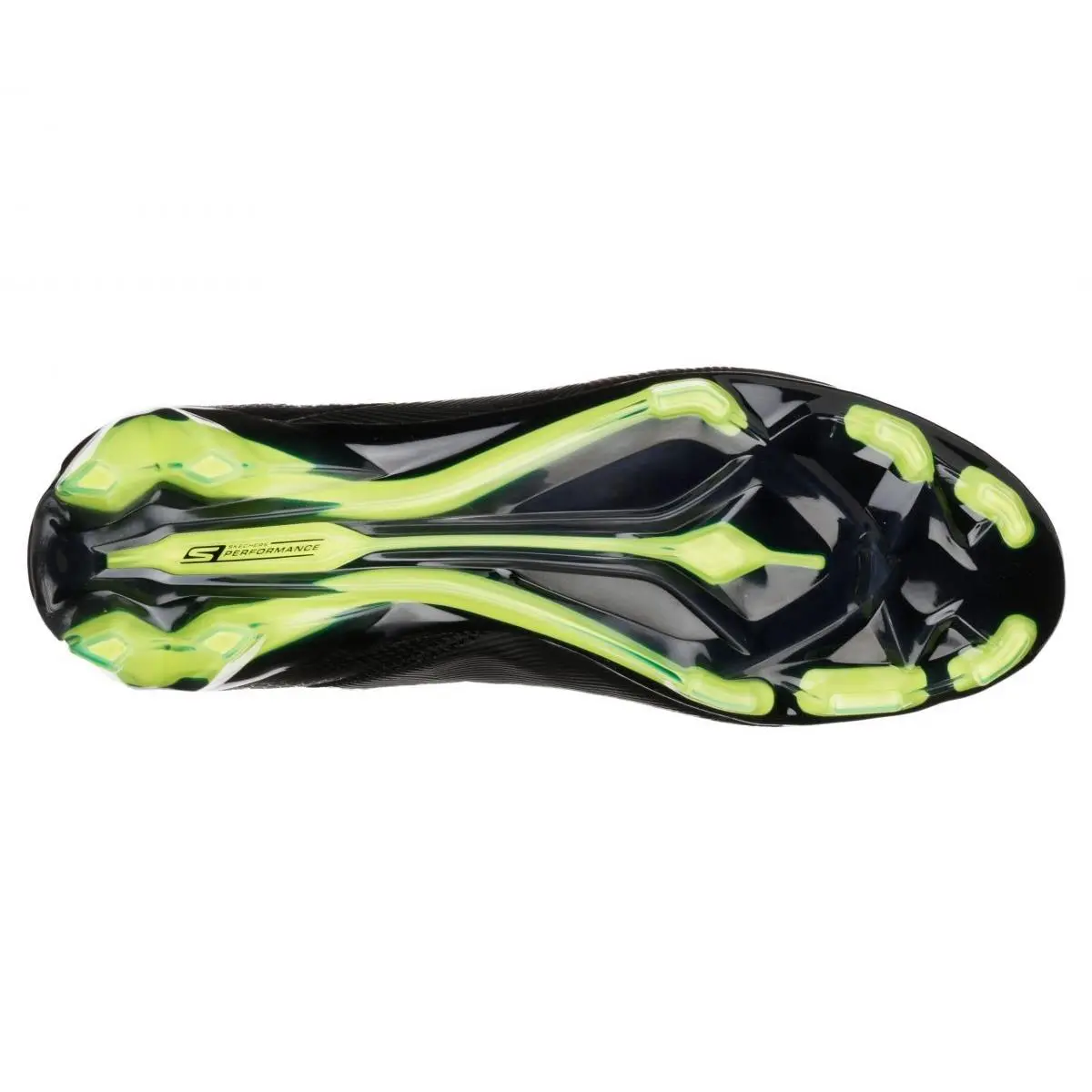 Skechers shoes - BLACK/LIME 2
