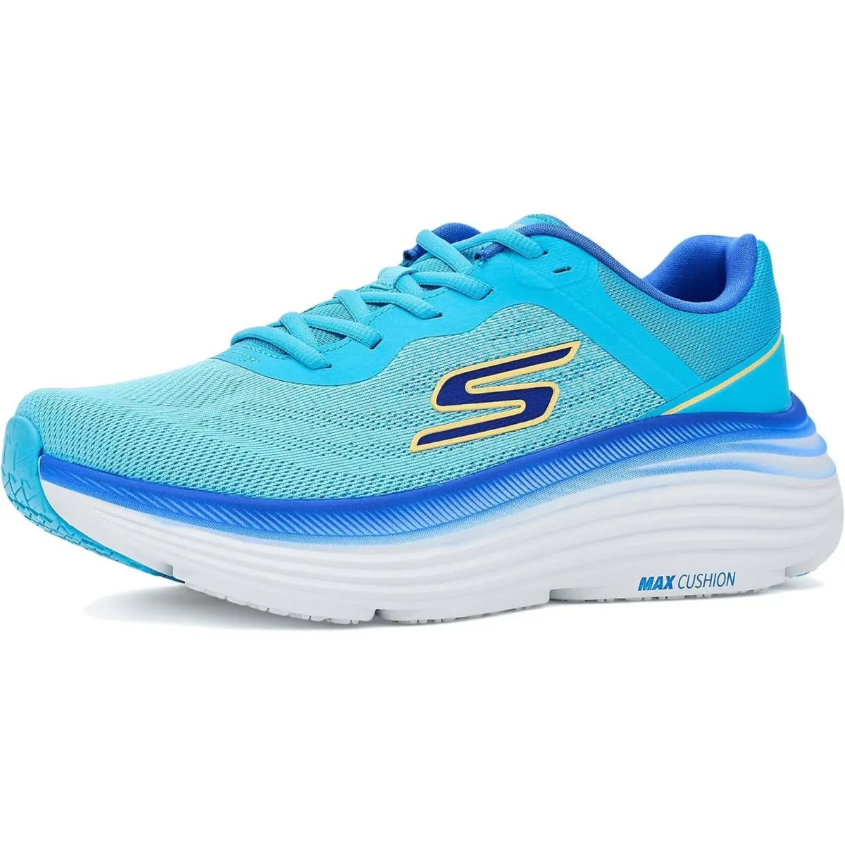 Skechers shoes - 129485 - White/Aqua 4