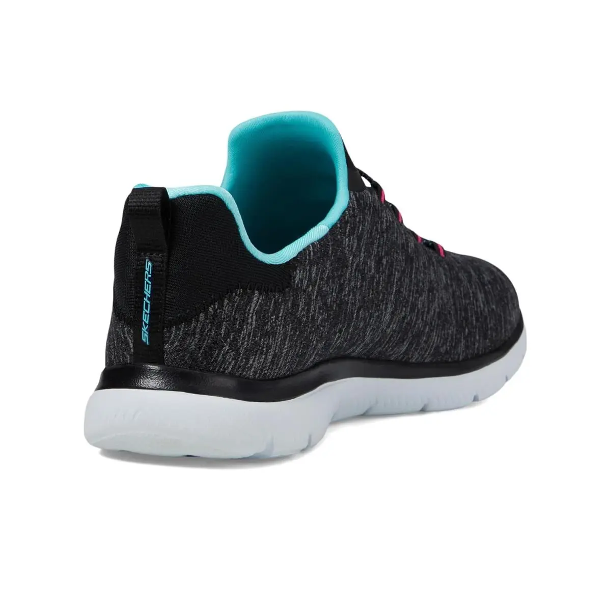 Skechers shoes - Black/Light Blue 3