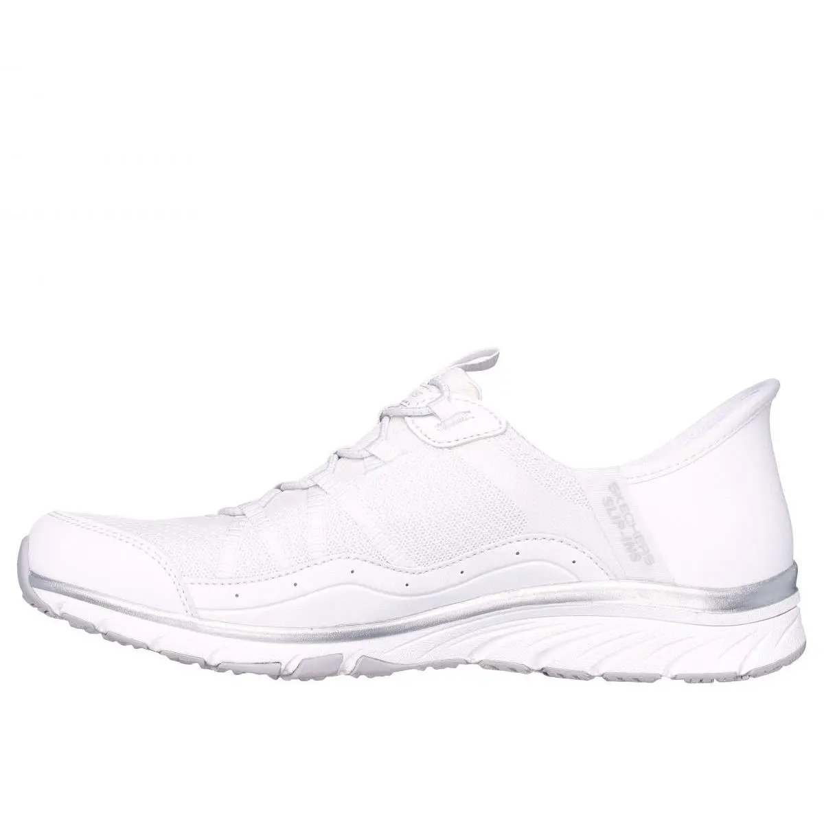 Skechers shoes - WHITE/SILVER 3