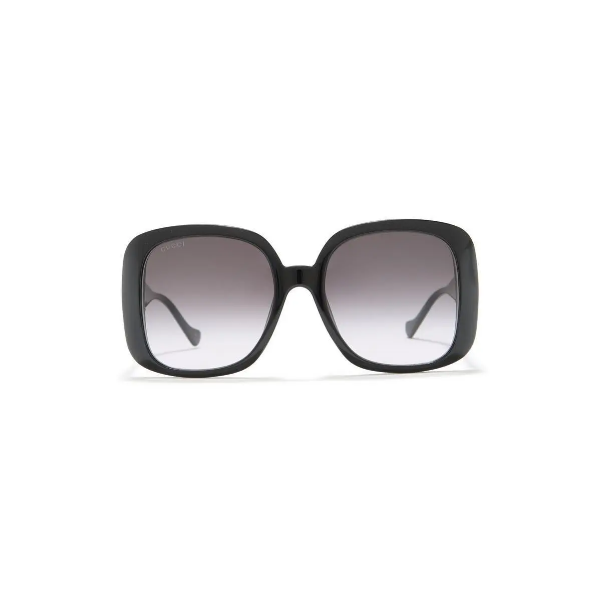 Gucci Women 57mm Oversized Square Sunglasses Black Black Grey