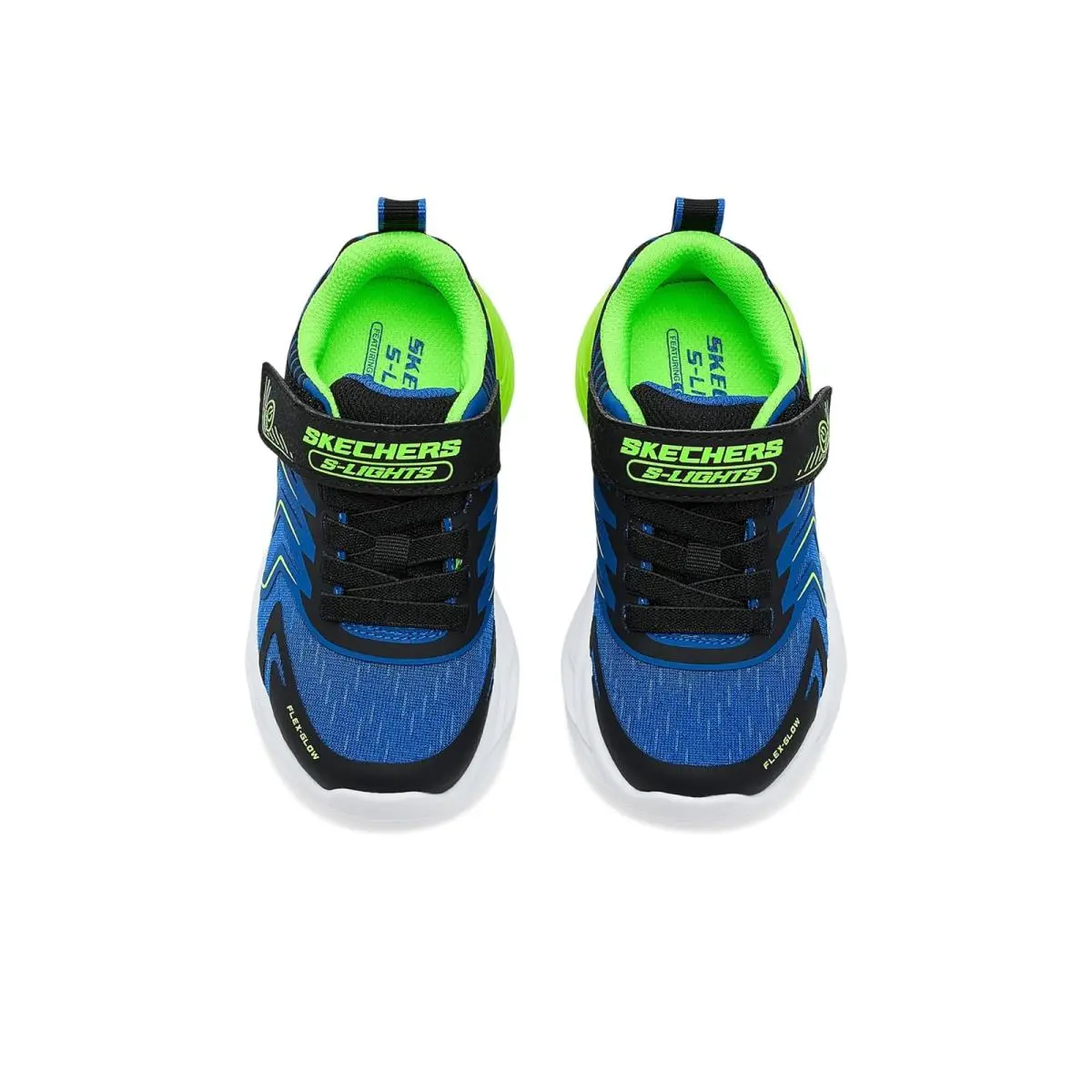 Skechers shoes - Black/Blue/Lime 0