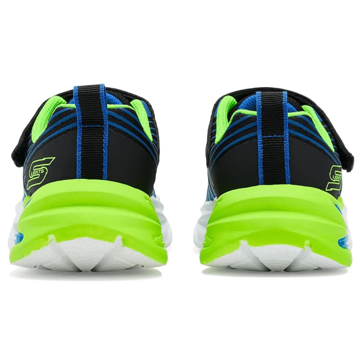 Skechers shoes - Black/Blue/Lime 5