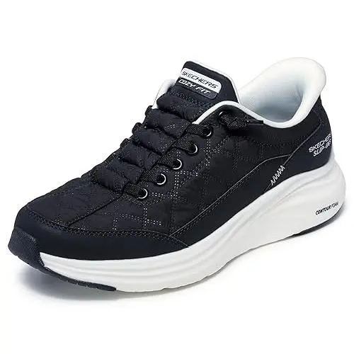Skechers shoes - BLACK/WHITE 0