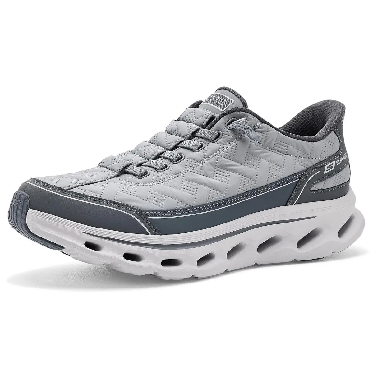 Performance Go Walk Glide-step 2.0 Cozy-walker Hands Free Slip-ins Gray by Skechers