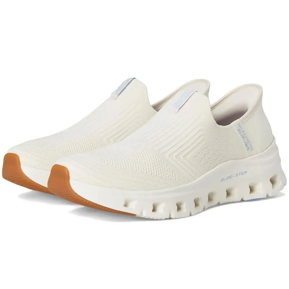 Skechers Glide-step Pro-everyday Citizen Women 9.5 B Ivory Comfort Shoes HTAT880