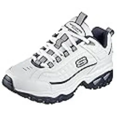 Skechers shoes - WHITE/NAVY 11