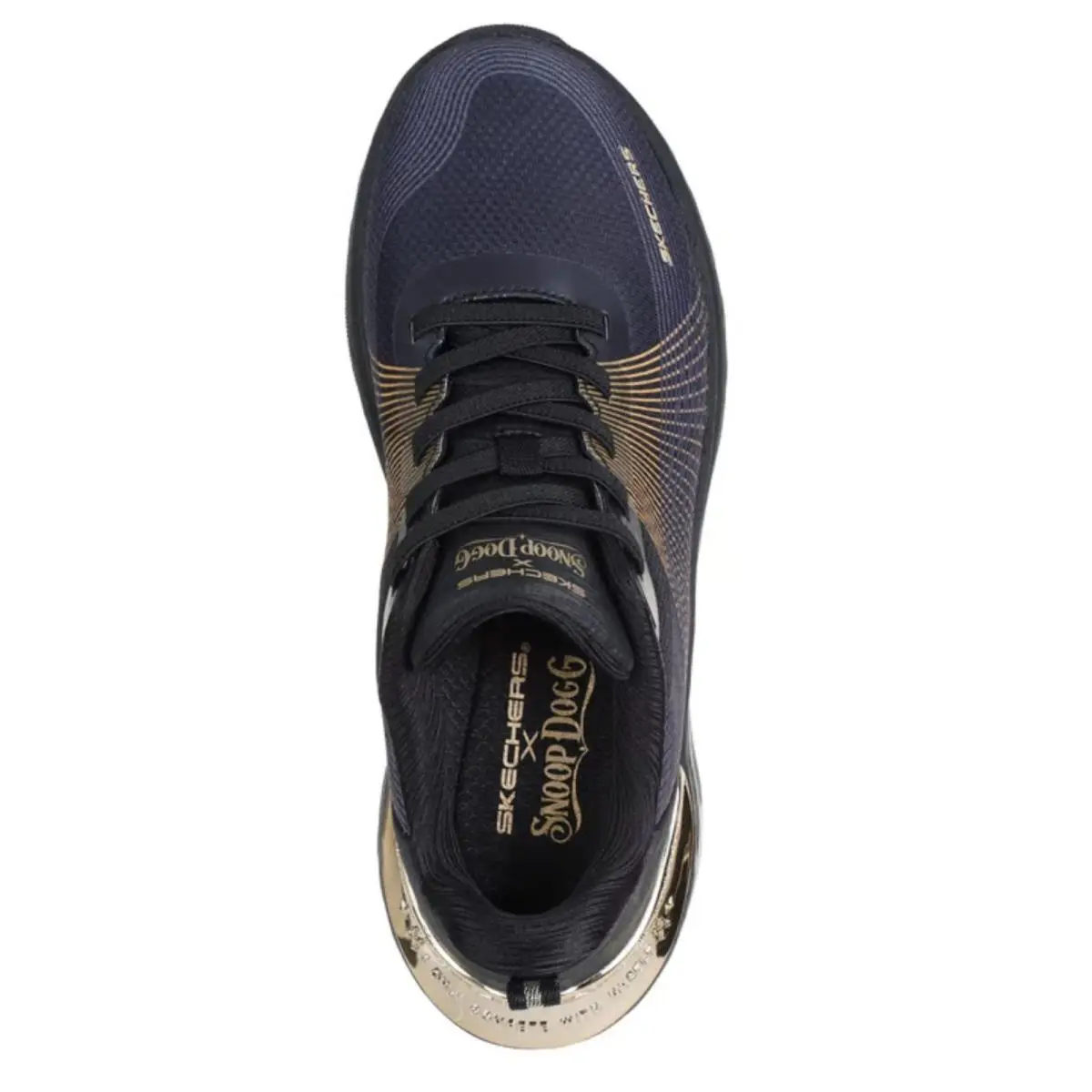Skechers shoes - Snoop Ace Cyber Walker - Snoop Ace Cyber Walker - 186025 - Black/Gold 2