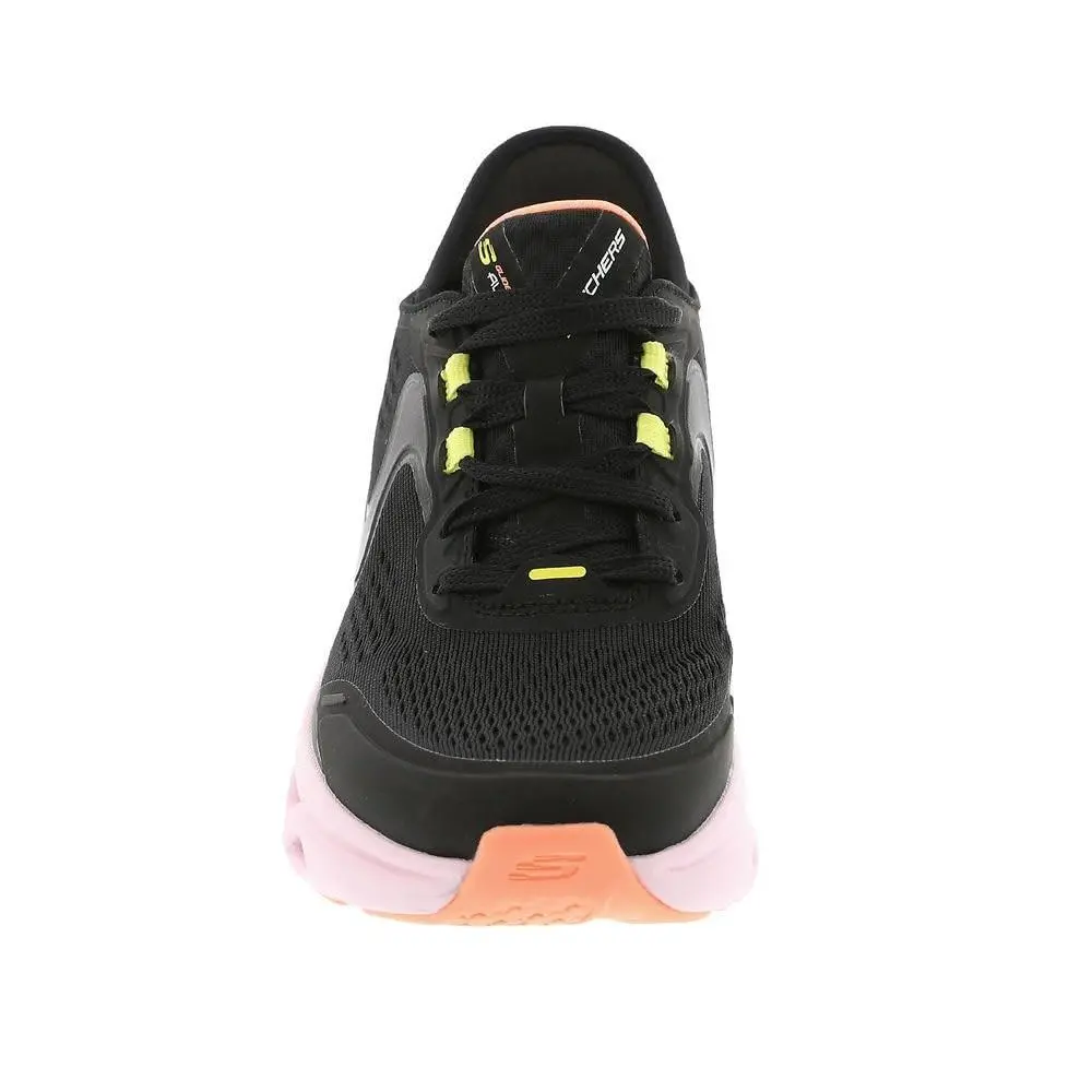 Skechers Women`s Glide-step Atlus Hands Free Slip-ins Sneaker Bkmt=black/multi