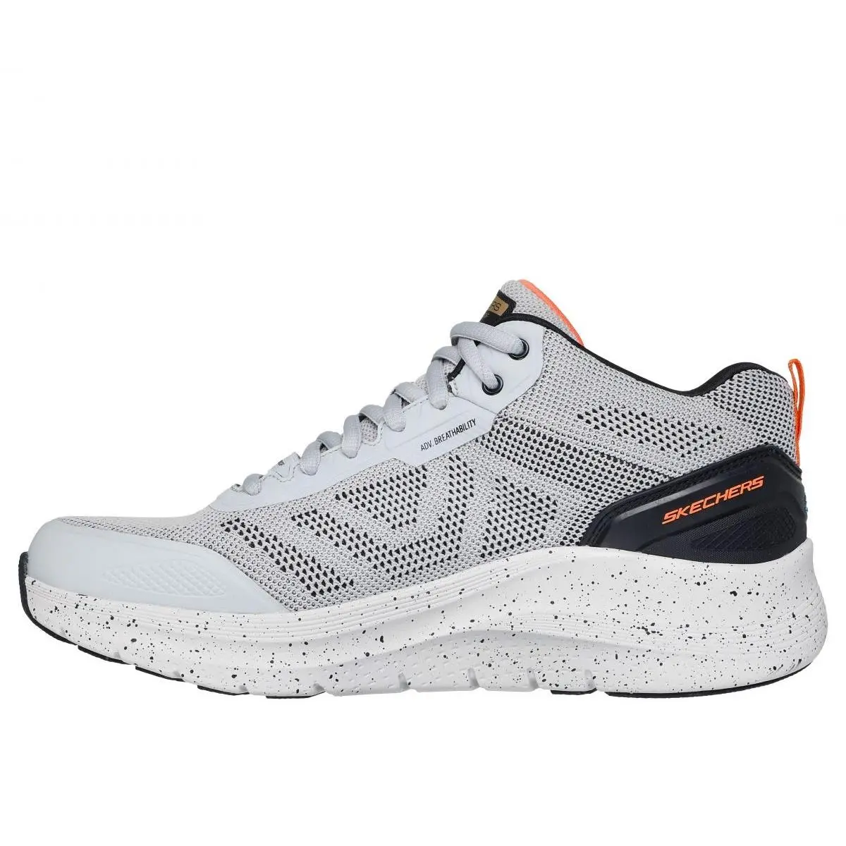 Skechers shoes - grey/orange 3