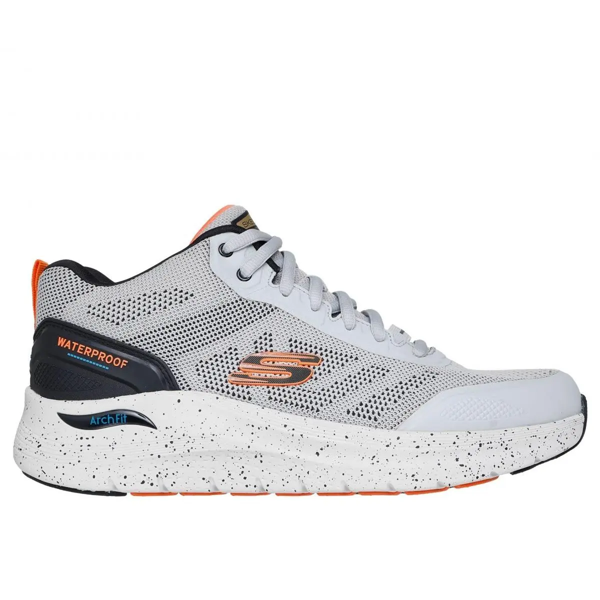 Skechers shoes - grey/orange 4