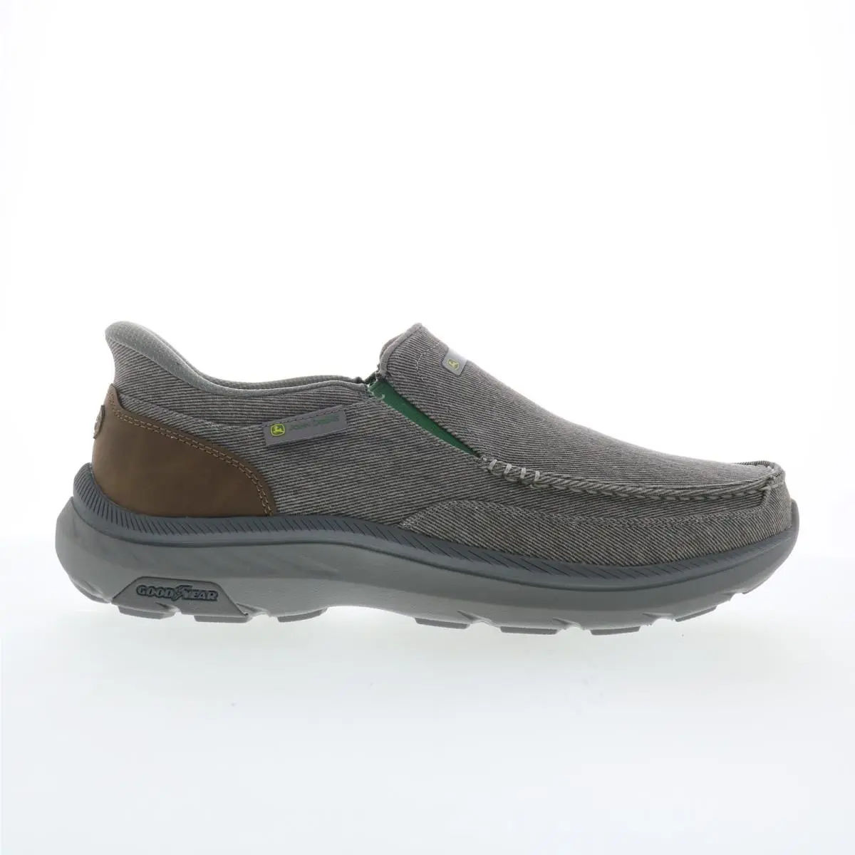 Skechers John Deere Pollard - Horace Mens Gray Lifestyle Sneakers Shoes