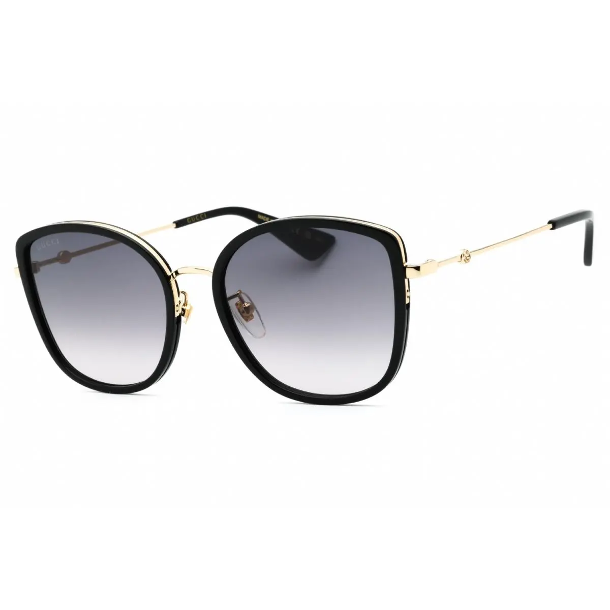 Gucci GG0606-001-56 Sunglasses Frame Size 56mm 145mm 19mm Black Women