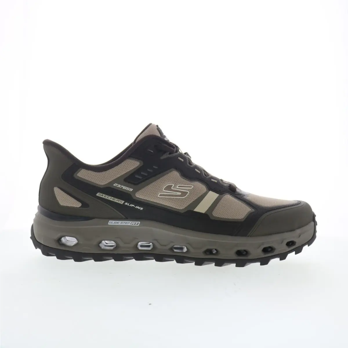 Skechers All-terrain - Rock Fence Creek Mens Brown Athletic Hiking Shoes
