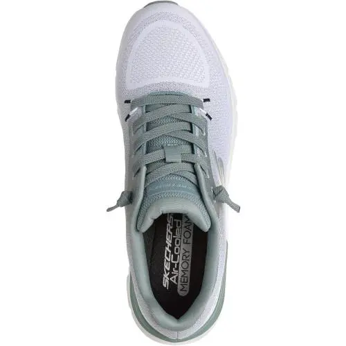Skechers shoes - WHITE/LIGHT BLUE 2