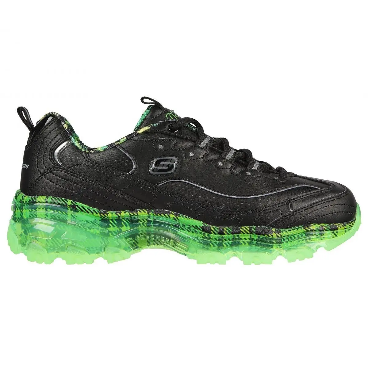 Skechers shoes - BLACK/LIME 0