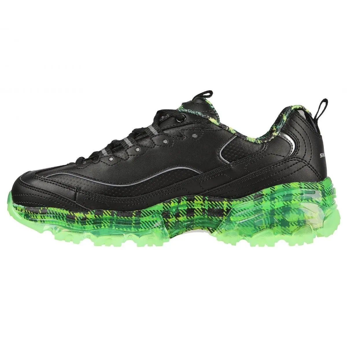 Skechers shoes - BLACK/LIME 8