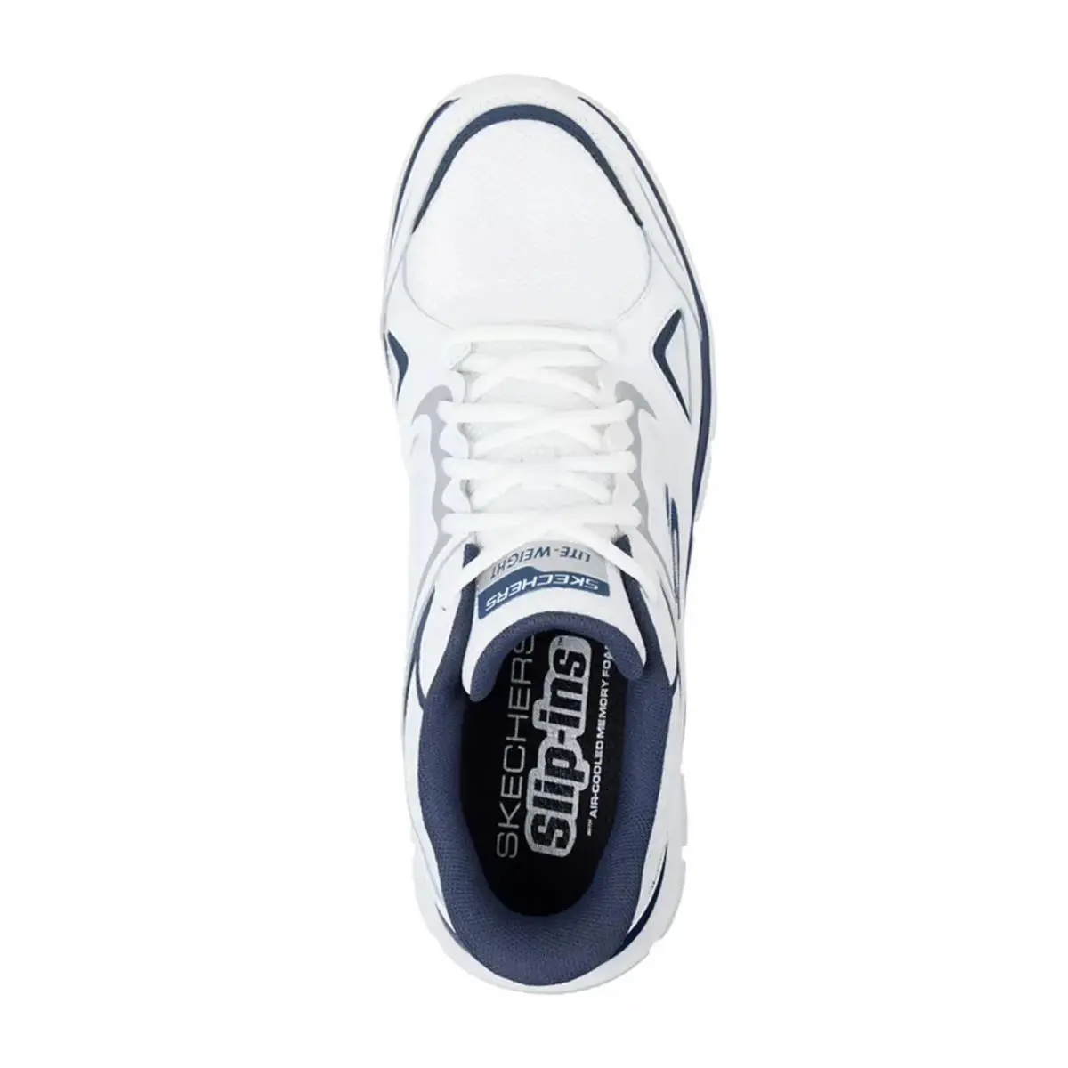 Skechers shoes - 233039 W WNV - WNV - White / Navy 4