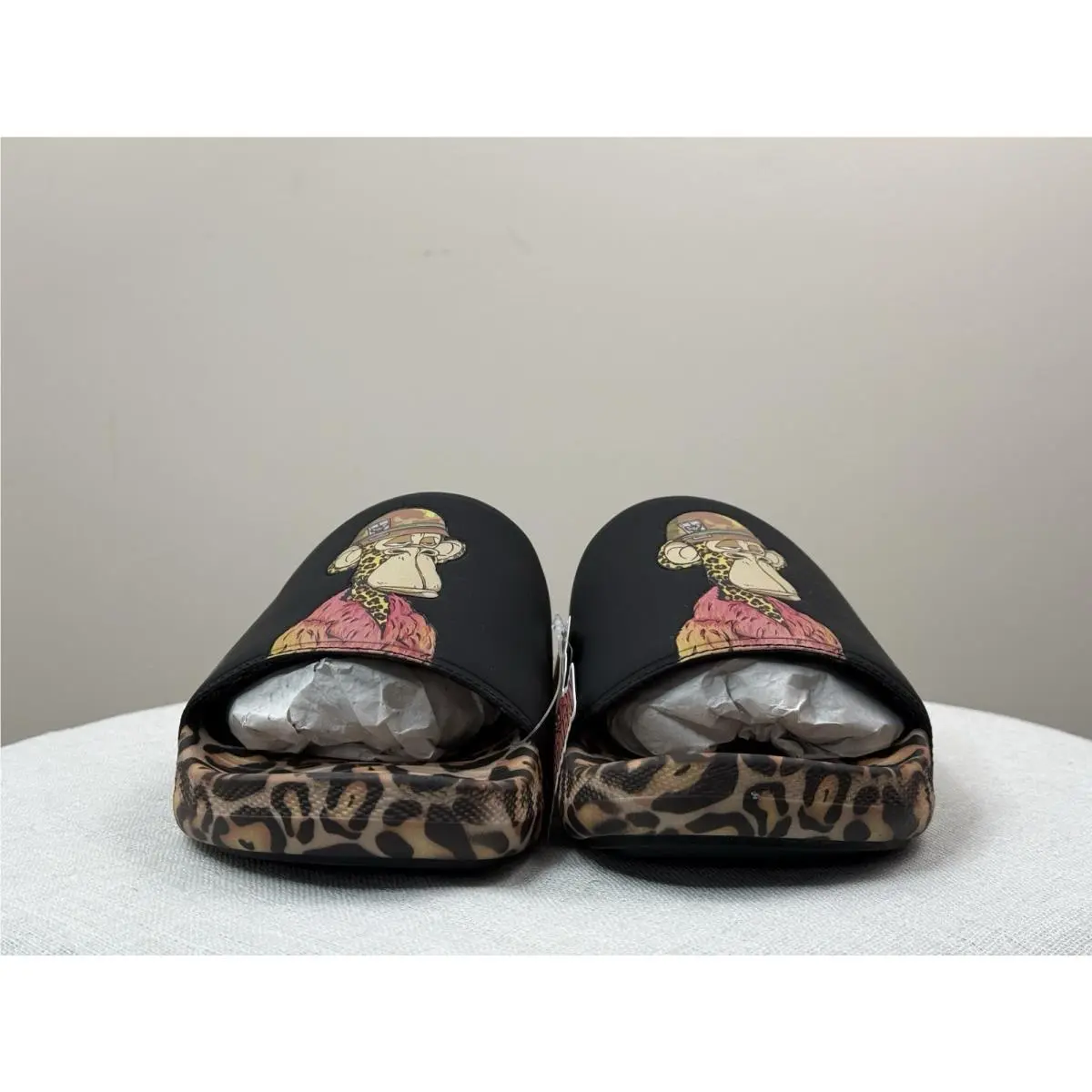 Skechers Snoop Dogg Dr. Bombay Slides Leopard-251015 Men`s 9 10 12 13