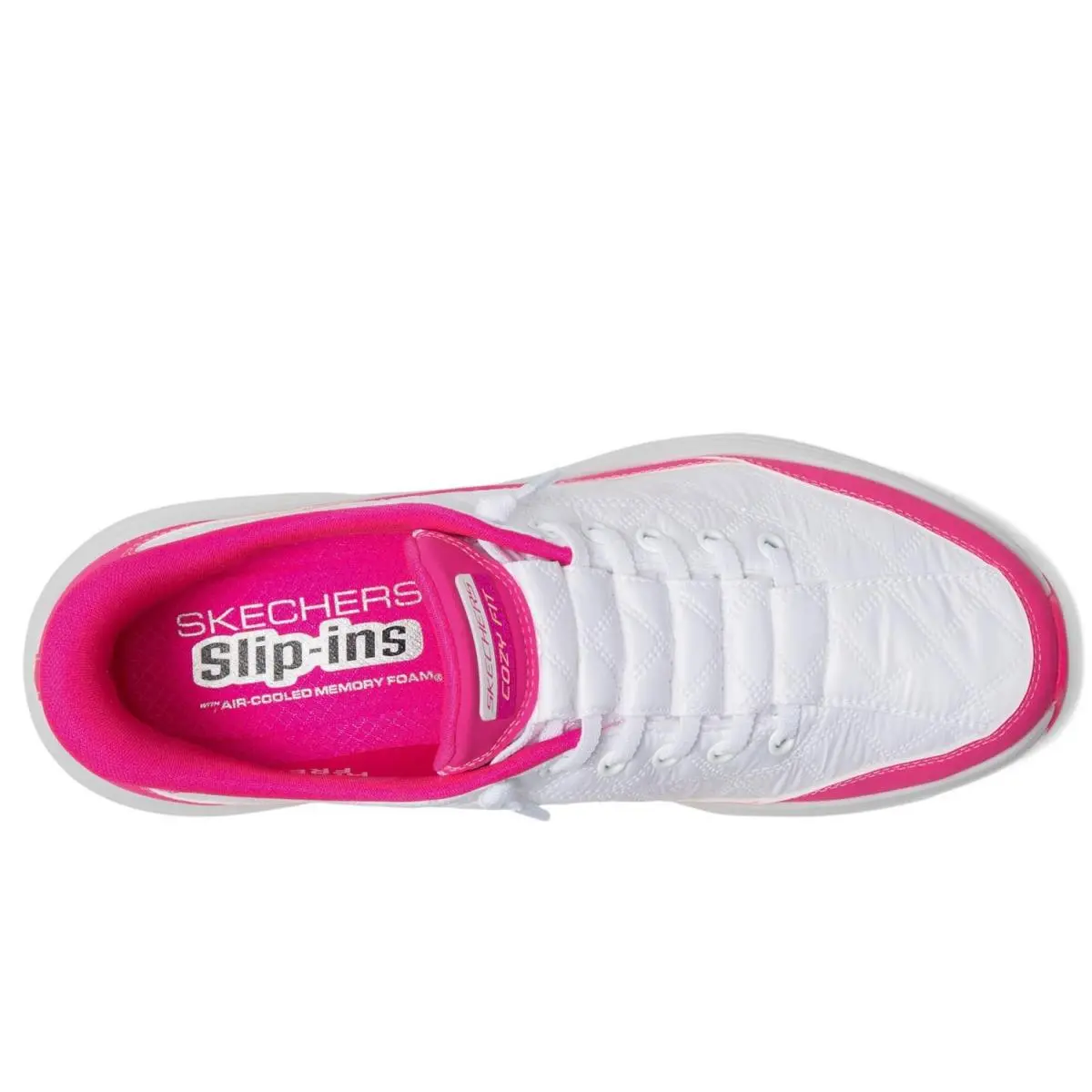 Skechers shoes - WHITE/HOT PINK 2