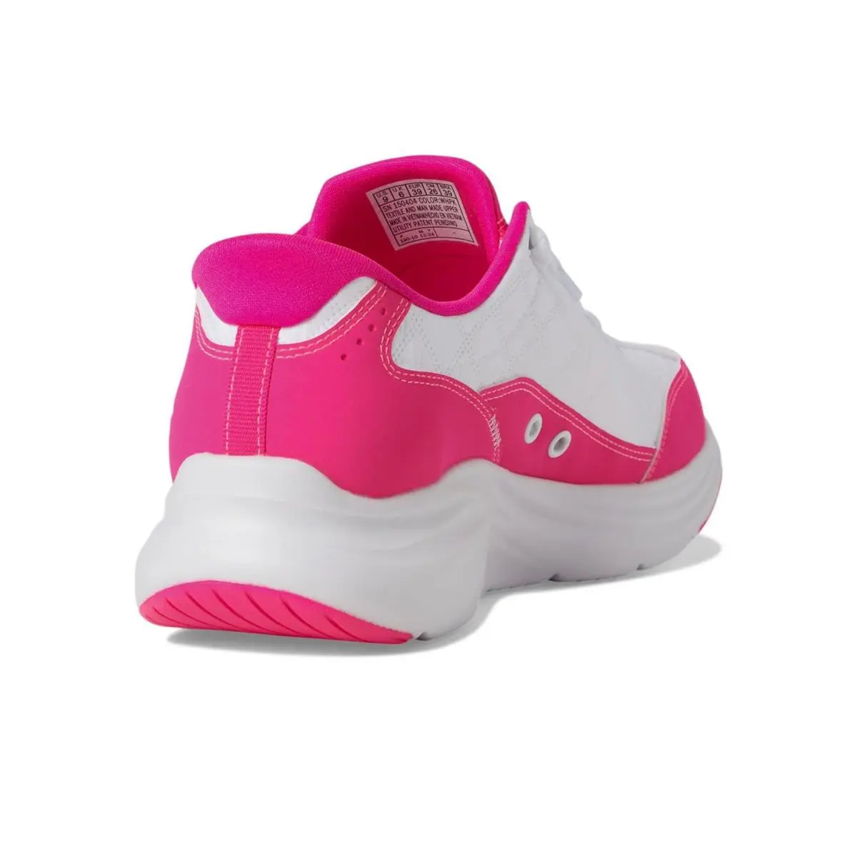 Skechers shoes - WHITE/HOT PINK 5