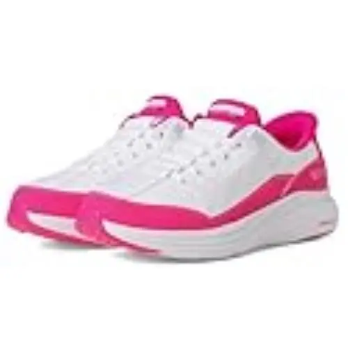 Skechers shoes - WHITE/HOT PINK 18