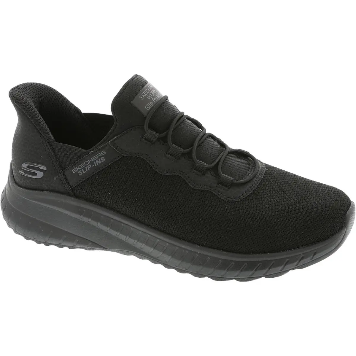 Skechers shoes - Women's Work Hands Free Slip Ins Squad Chaos Sr- Jasul - 108194 - Black (UPC: 197976094321) 0
