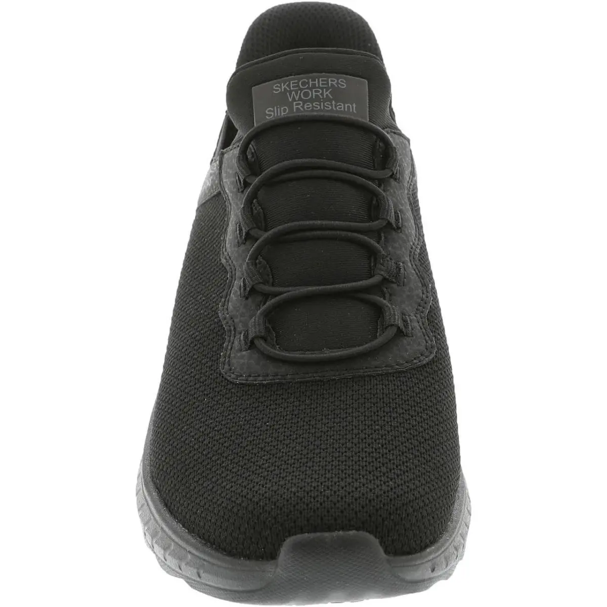 Skechers shoes - Women's Work Hands Free Slip Ins Squad Chaos Sr- Jasul - 108194 - Black (UPC: 197976094321) 11
