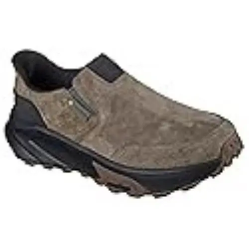 Skechers x John Deere Relaxed Fit: Knox - Renzo Slip-in Shoes Dark Taupe - 25609