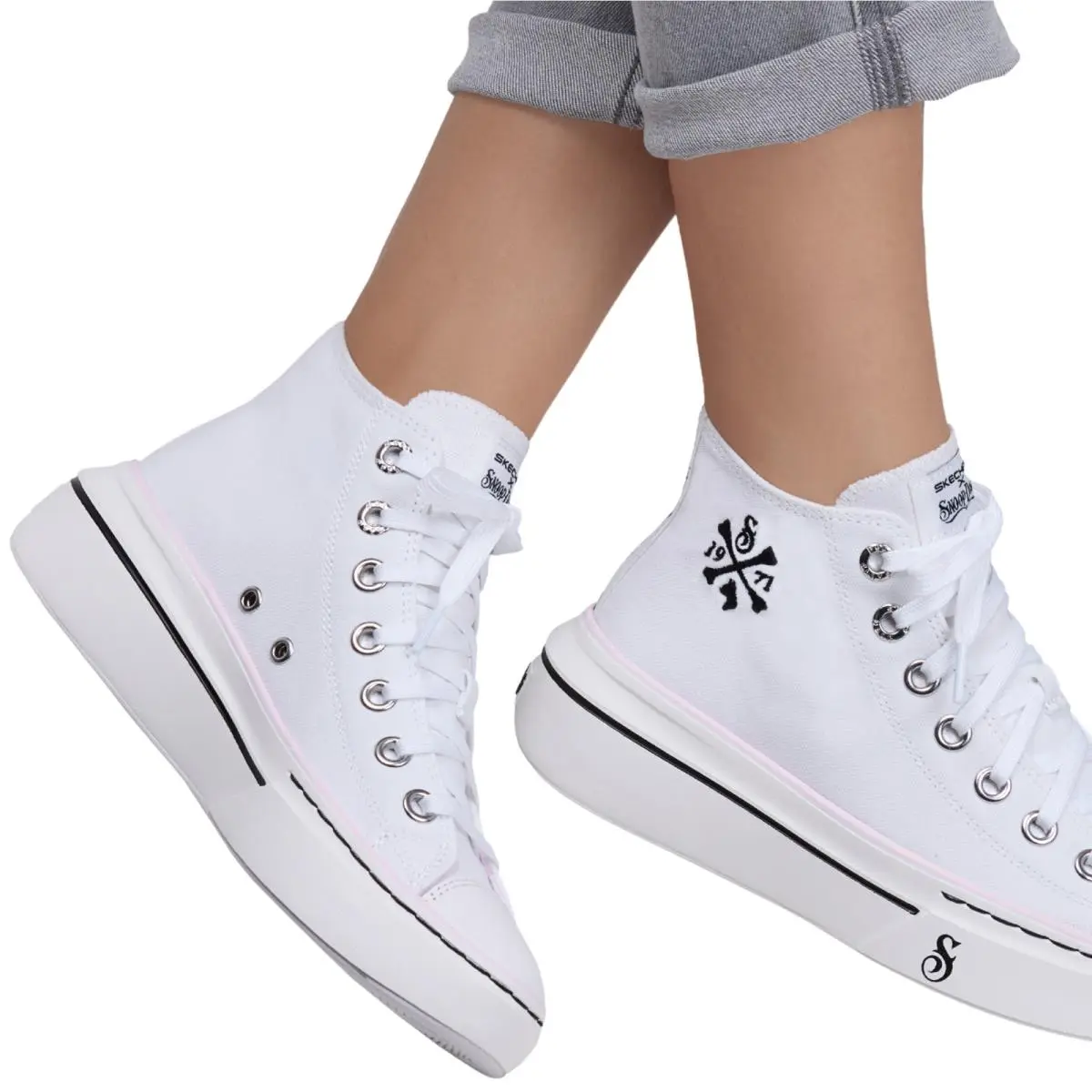 Skechers shoes - Skechers 186030 Snoop One Doggy - White 6