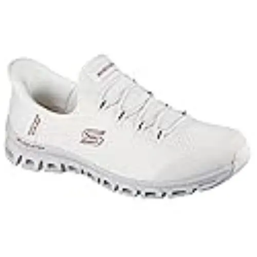 Skechers Glide-step - Vibey Hands Free Slip-ins Owgr 10 Off White/grey