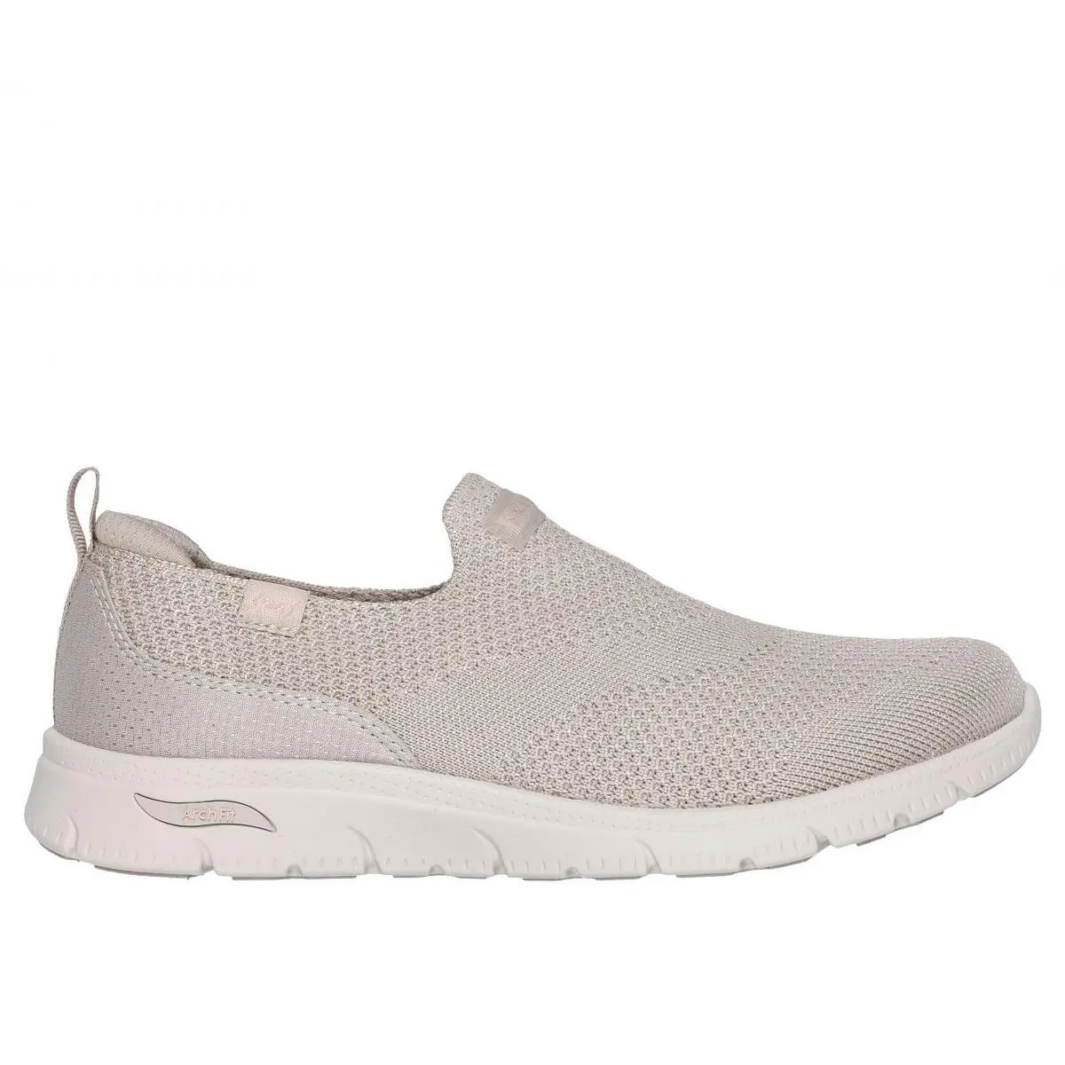 Skechers Sport Women`s Women`s Arch Fit Refine 2.0 Cascade Sneaker Taupe Taupe